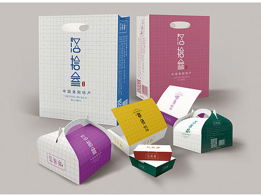 "洛十三“糕点包装设计