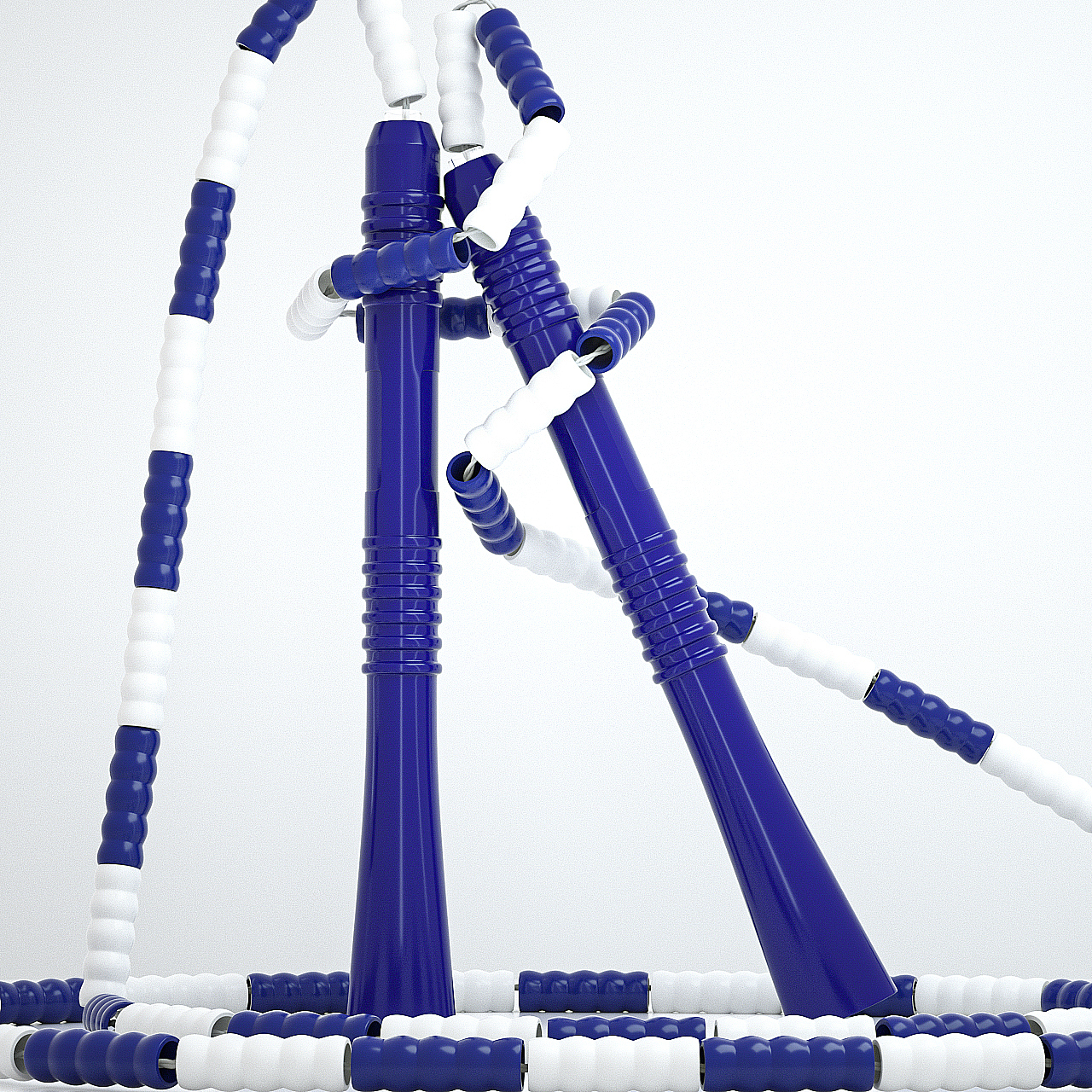 跳绳/绳子/健身用品/主图/c4d/oc/建模|三维|产品|q皮怪_原创作品-站