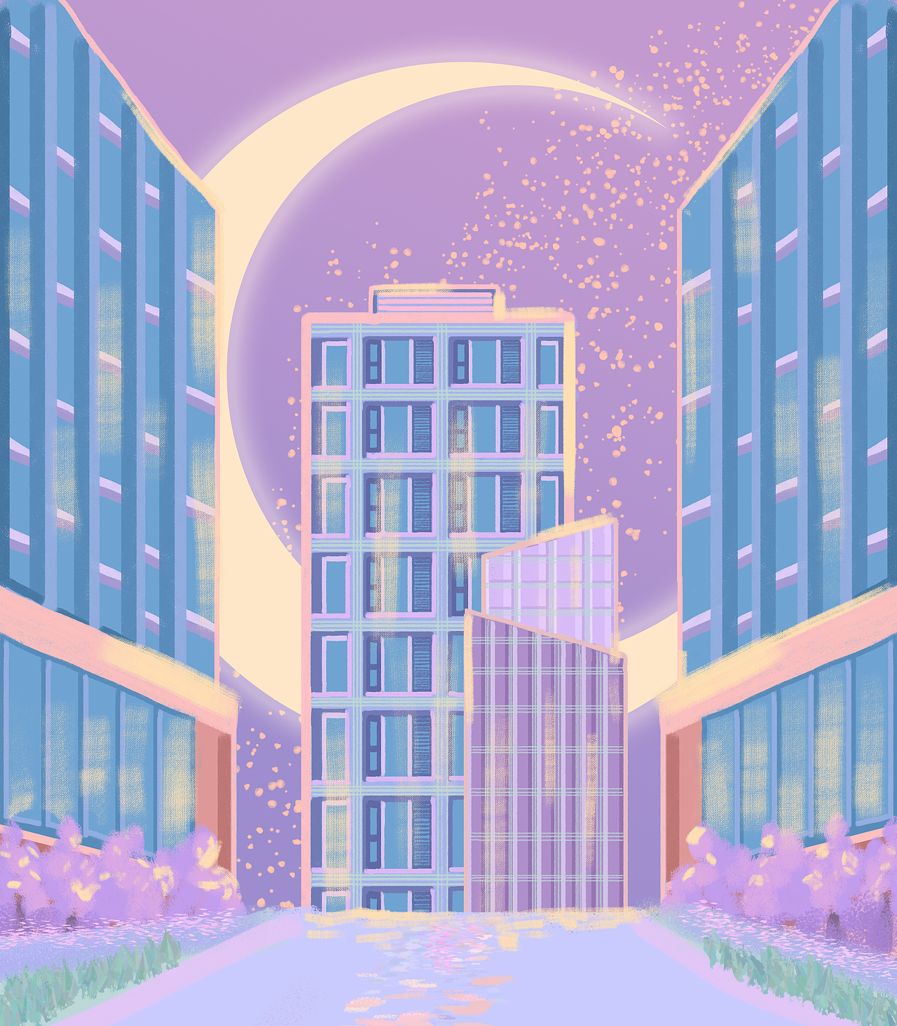 粉粉的房子（图ZMjM4NjM5NzMy） - 创作习作 - 站酷设计师桃之yao妖原创素材 - 站酷ZCOOL