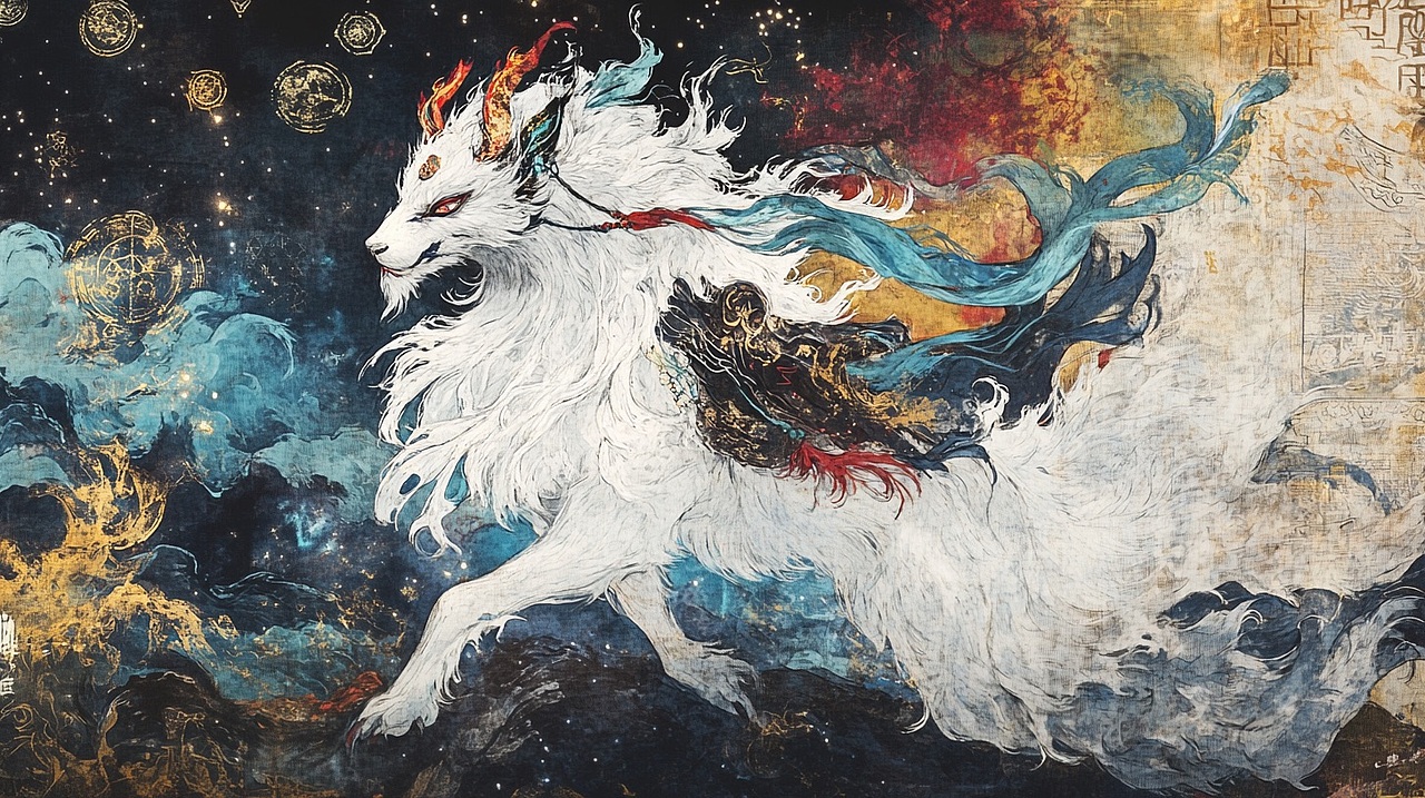 大梦归离·白泽（图ZMzc5OTkzNjUy） - AI作品 - 站酷设计师快乐章章原创素材 - 站酷ZCOOL