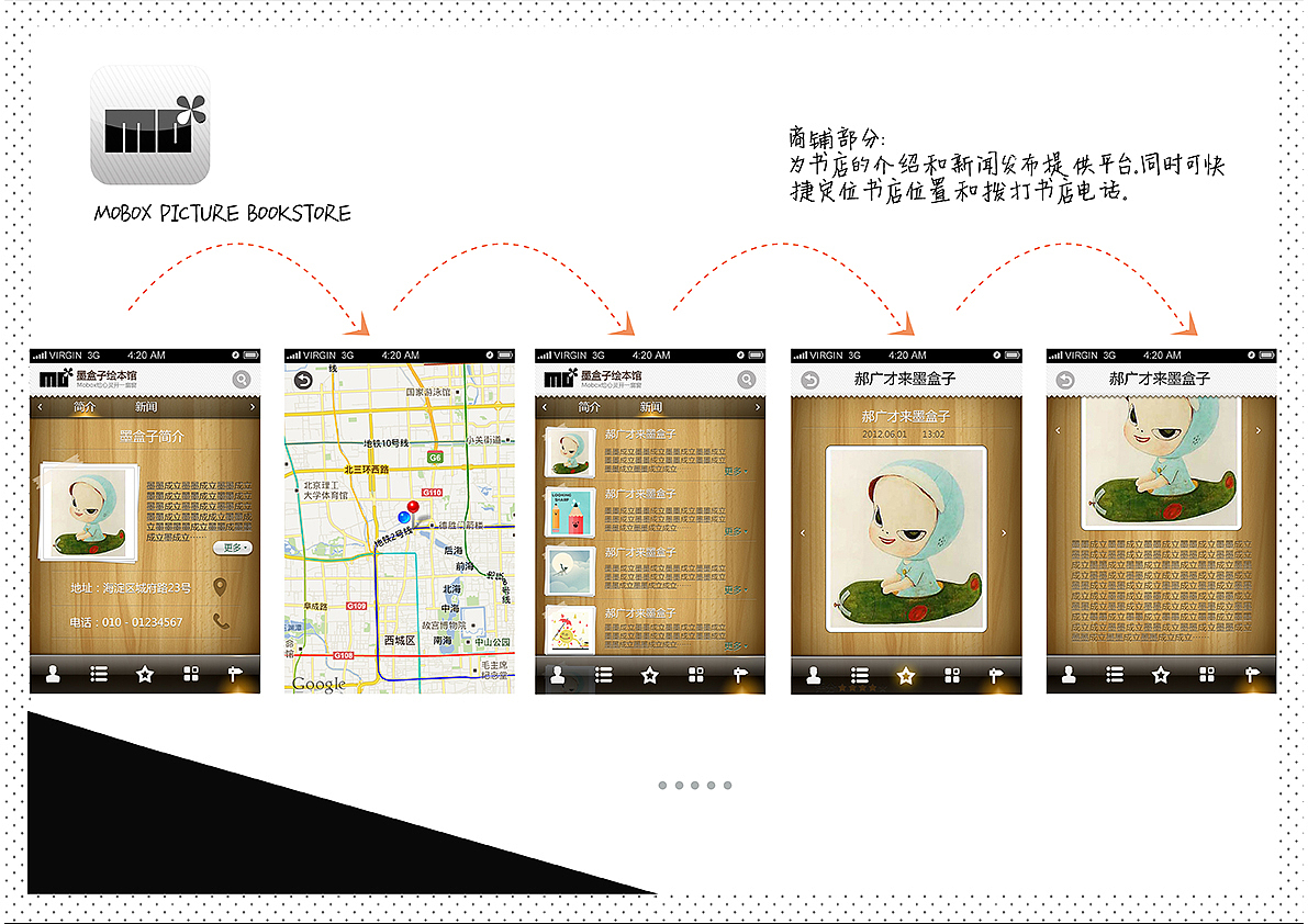 为墨盒子绘本馆设计的一套作品~