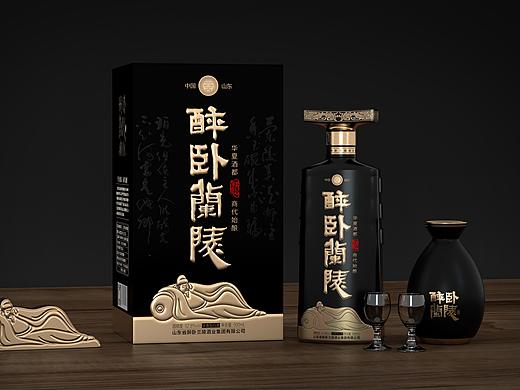 山東蘭陵美酒股份有限公司-白酒包裝設(shè)計(jì)酒瓶設(shè)計(jì)（個(gè)人主頁-ZNTU2Njg4NDQ=） - 包裝 - 站酷設(shè)計(jì)師產(chǎn)品包裝設(shè)計(jì)金贊原創(chuàng)素材 - 站酷ZCOOL