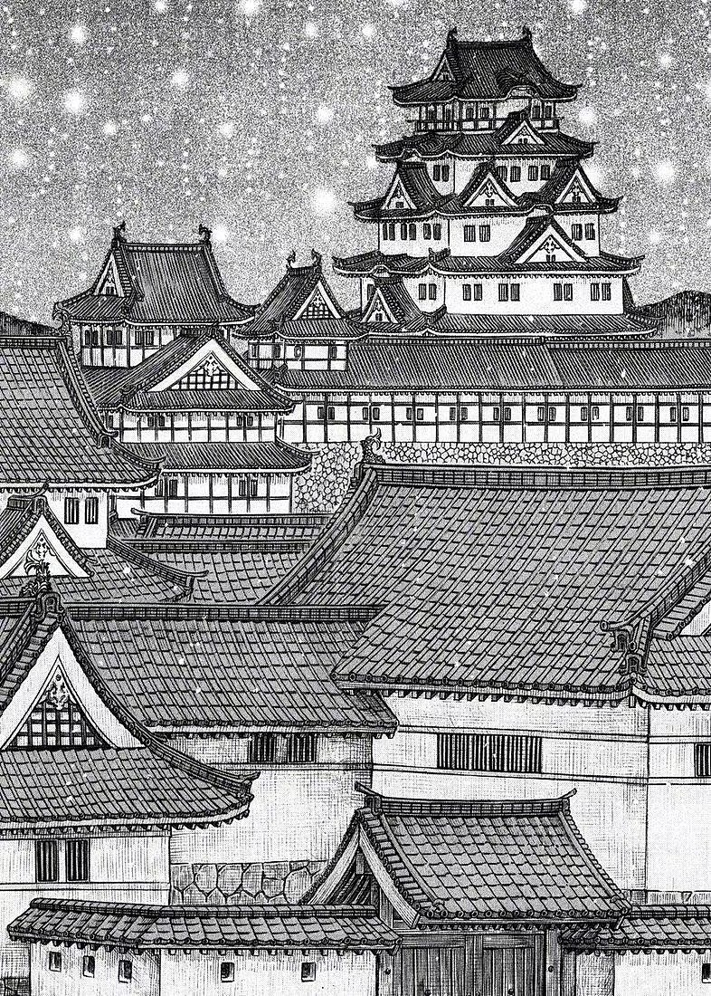 针管笔插画（图ZMjg0NDYyOTQ4） - 艺术插画 - 站酷设计师打不死的小Q原创素材 - 站酷ZCOOL