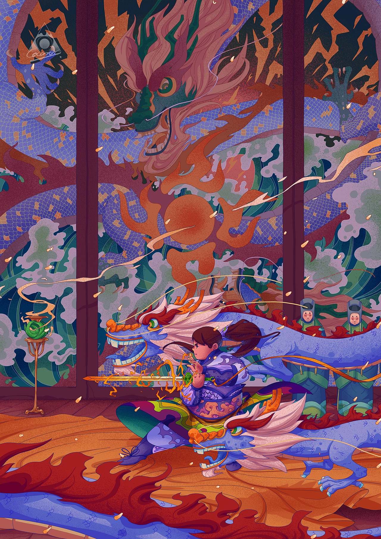 旧夜（图ZMjA4MDY1NjI0） - 创作习作 - 站酷设计师椰青Coconut原创素材 - 站酷ZCOOL