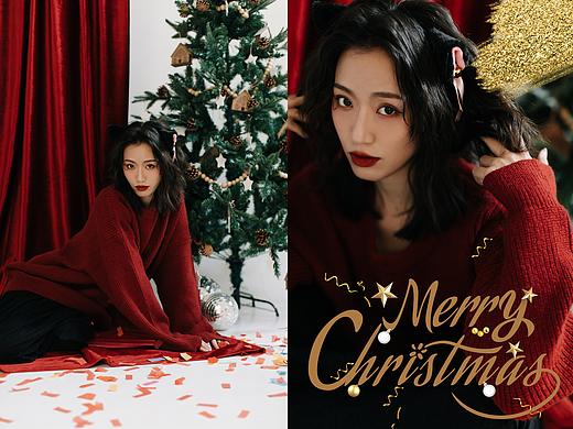 大女主的圣诞写真