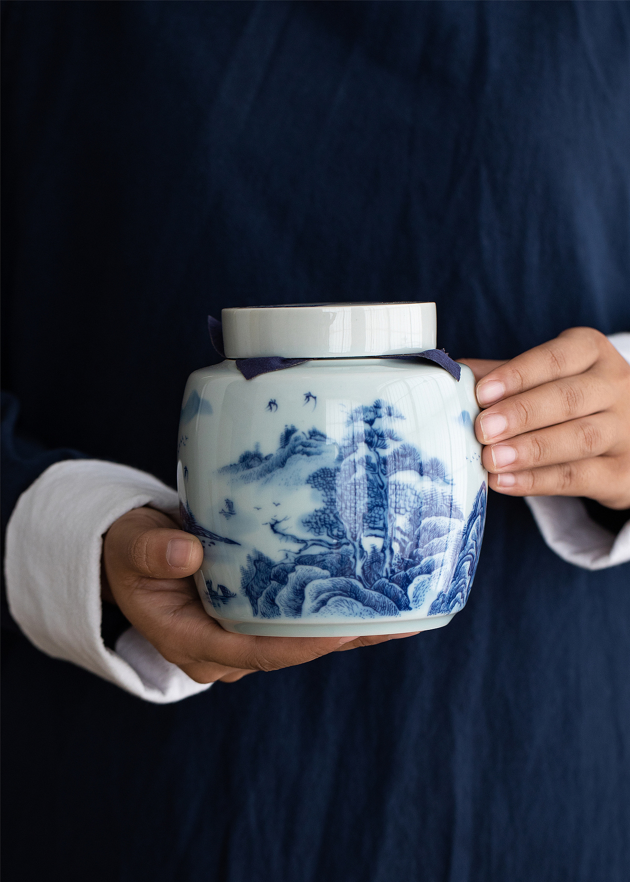陶瓷茶叶罐/茶道配件（图ZMjg2NzU5NDU2） - 产品摄影 - 站酷设计师五七六三原创素材 - 站酷ZCOOL