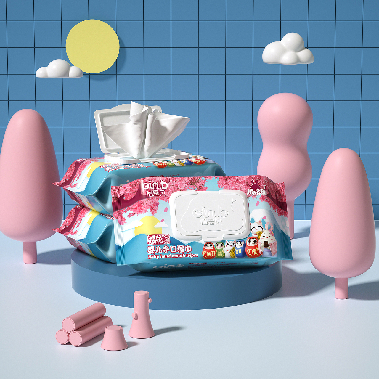 C4D产品渲染（图ZMTg3MTg1MDU2） - 产品 - 站酷设计师枨Cheng原创素材 - 站酷ZCOOL