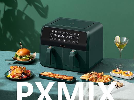 小家电摄影丨利仁 空气炸锅 x 光影集 PXMIX