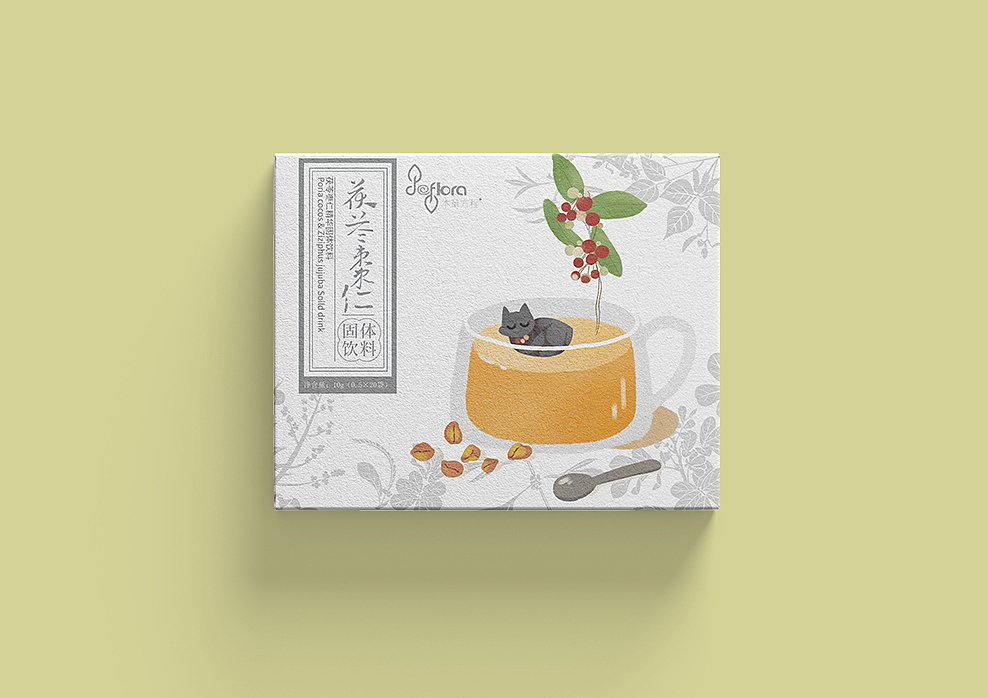 草本饮料包装插画（图ZMTY0MTMwNzY4） - 商业插画 - 站酷设计师ranfry原创素材 - 站酷ZCOOL