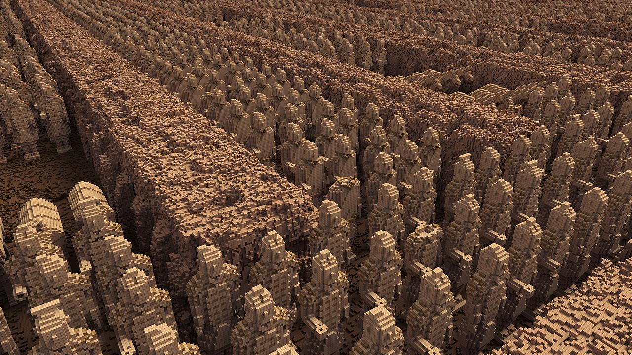 Magicavoxel 体素兵马俑（图ZMTMxMjU2MzQ0） - 场景 - 站酷设计师图为设计原创素材 - 站酷ZCOOL
