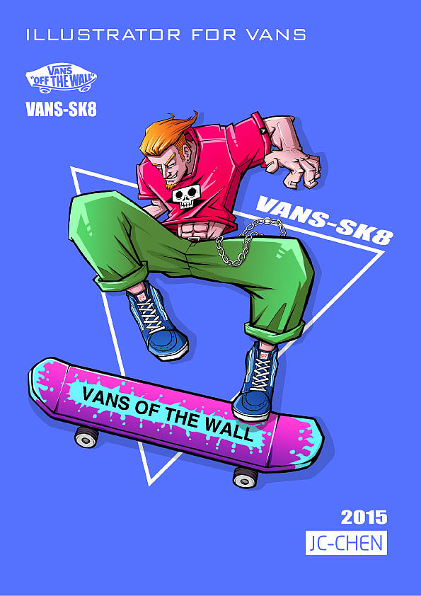 潮牌應用插畫（附簡單創(chuàng)作流程）（圖ZMzkxNzA4OTY=） - 新銳潮流插畫 - 站酷設計師Jc-chen-r6290原創(chuàng)素材 - 站酷ZCOOL