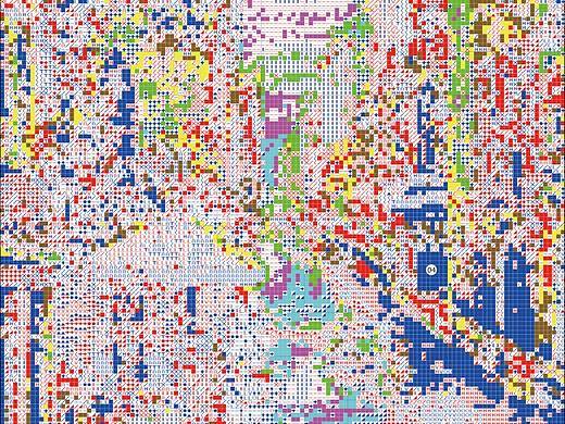 11CT-NCKS081A-1-湖光山色A款-38x48cm-十字绣设计图纸
