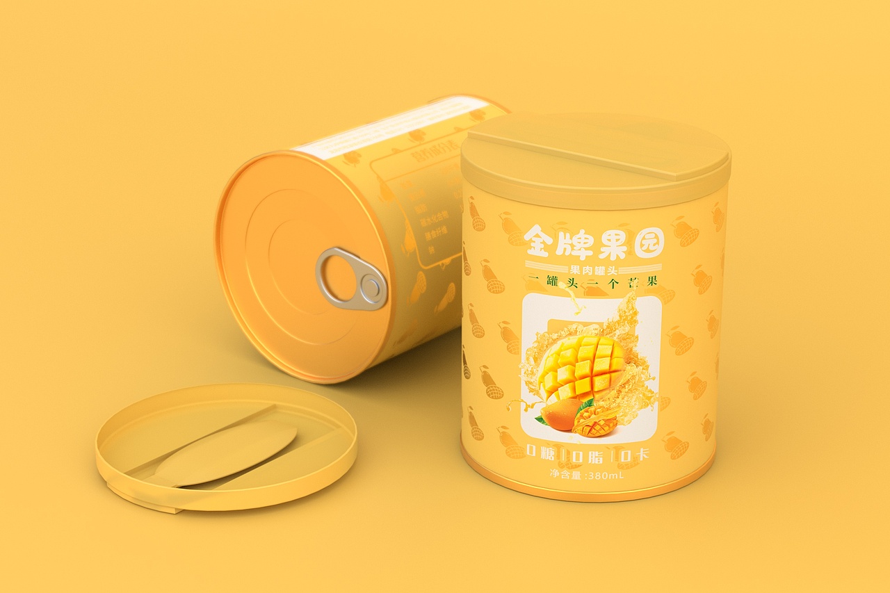 芒果罐头包装（图ZMjc2NjUxMzA4） - 包装 - 站酷设计师mazerliu原创素材 - 站酷ZCOOL
