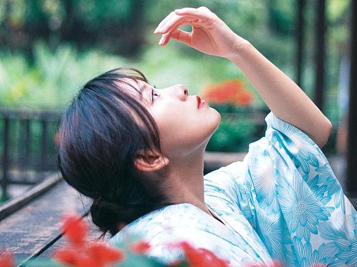 林深时见鹿 胶片和服人像写真