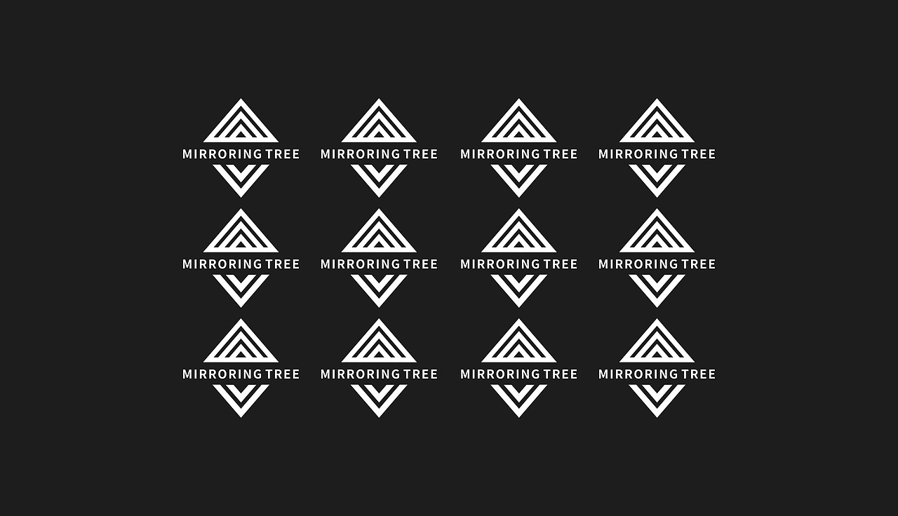 【mirroring tree】镜像森林_logo设计_东-站酷zcool