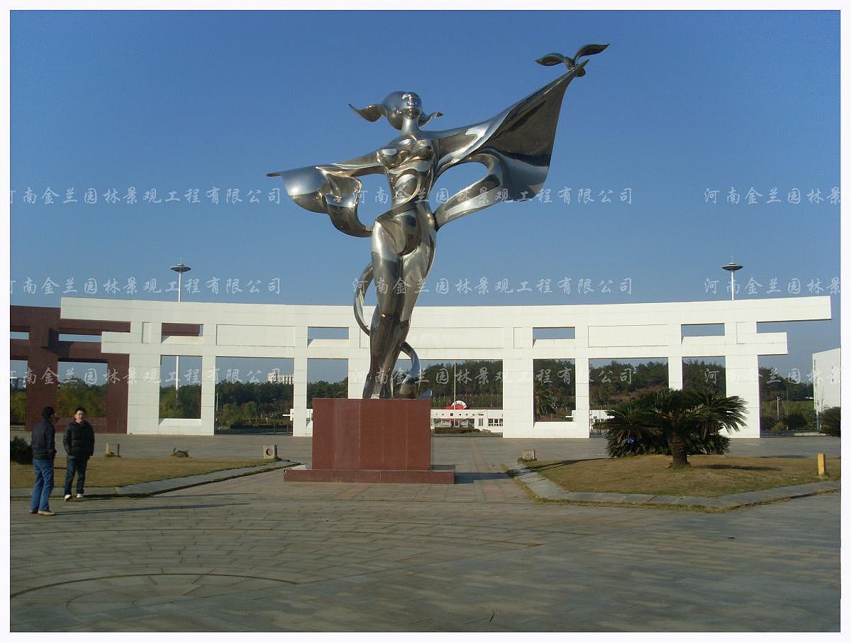 【案例】公园人物不锈钢景观雕塑制作（图）（图ZMTUyNjA4NDk2） - 雕塑 - 站酷设计师雕塑厂家原创素材 - 站酷ZCOOL