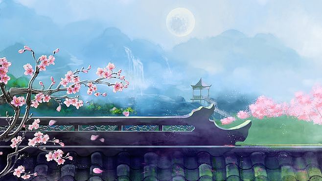 古风插画（图ZMTg4MDE1ODU2） - 艺术插画 - 站酷设计师LL彤原创素材 - 站酷ZCOOL