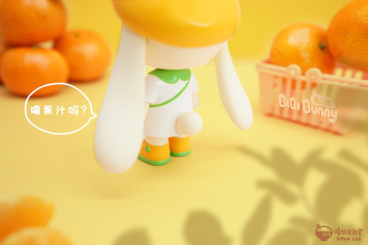 潮玩限定 | 兔比比小桔子（图ZMjgxMzcxNDI0） - 玩具 - 站酷设计师嘻饭实验室原创素材 - 站酷ZCOOL