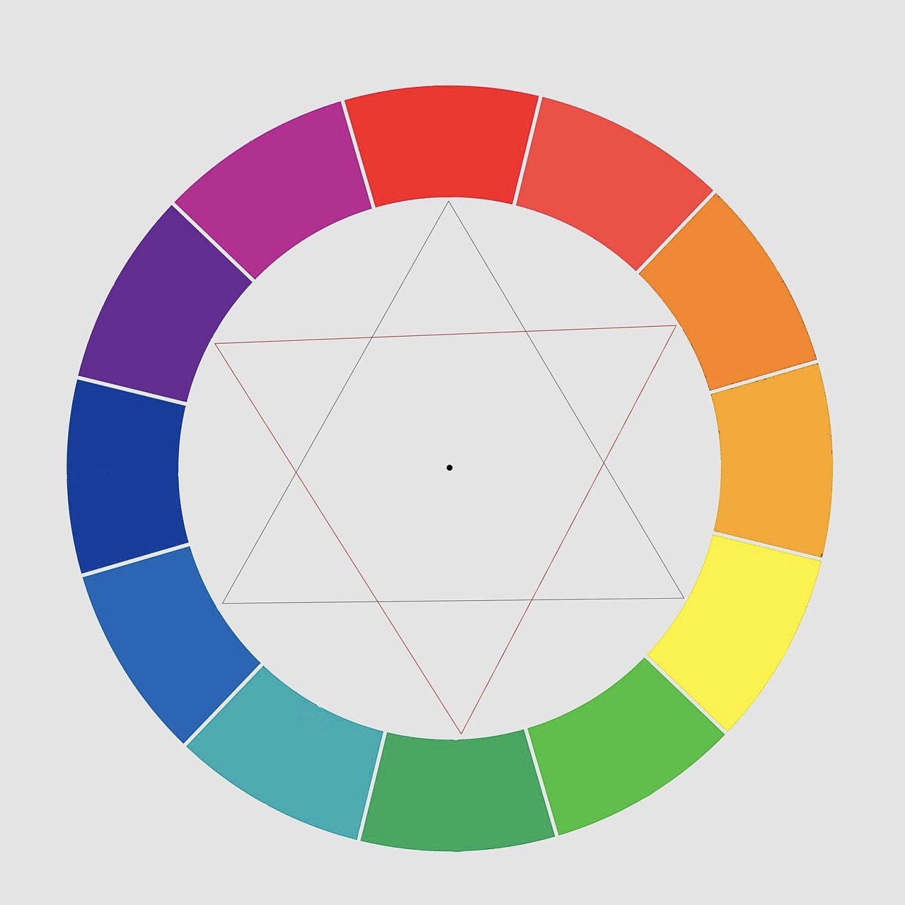 12色相环|平面|其他平面|也没个念想- 原创作品- 站酷(ZCOOL)