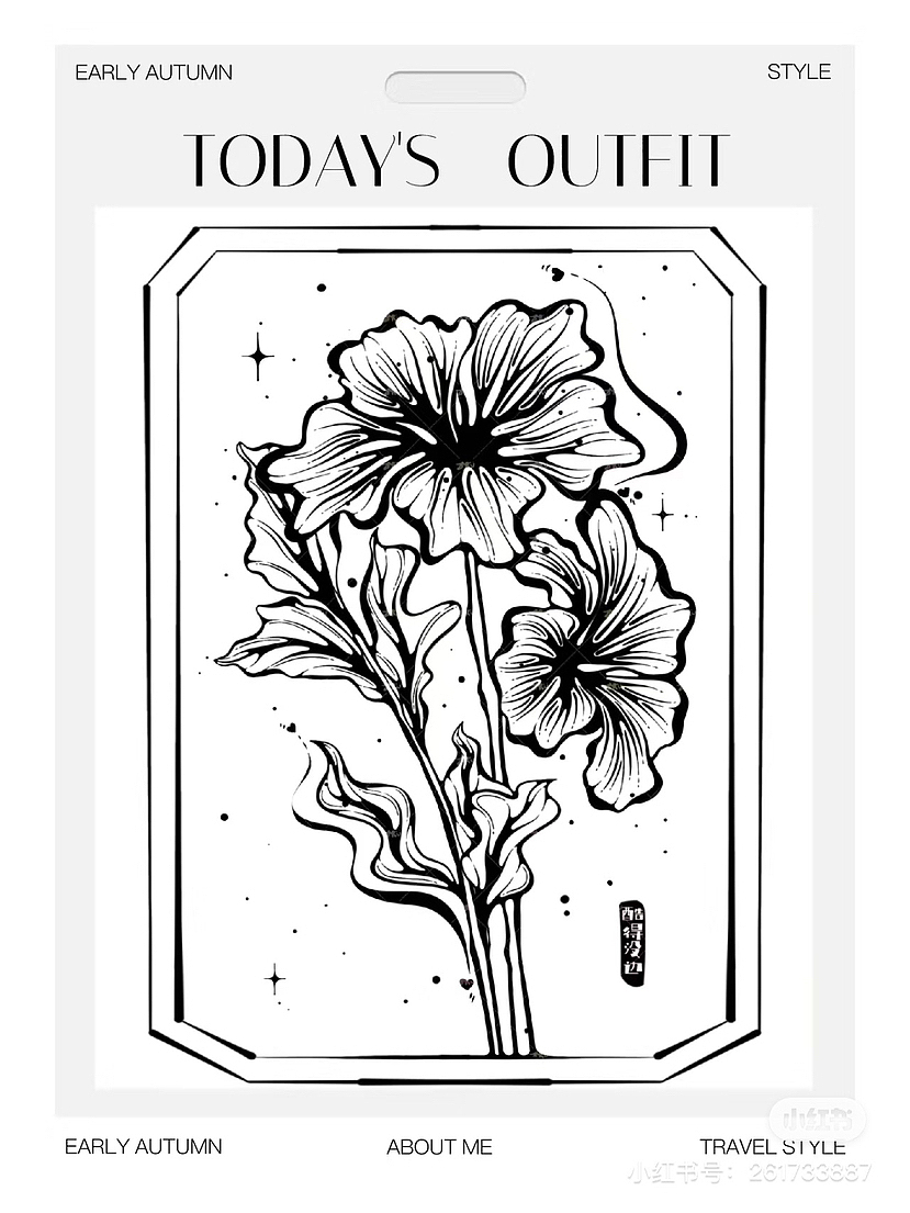 黑白线稿装饰画（图ZMzU0NzI5MTgw） - 商业插画 - 站酷设计师酷得没边儿原创素材 - 站酷ZCOOL