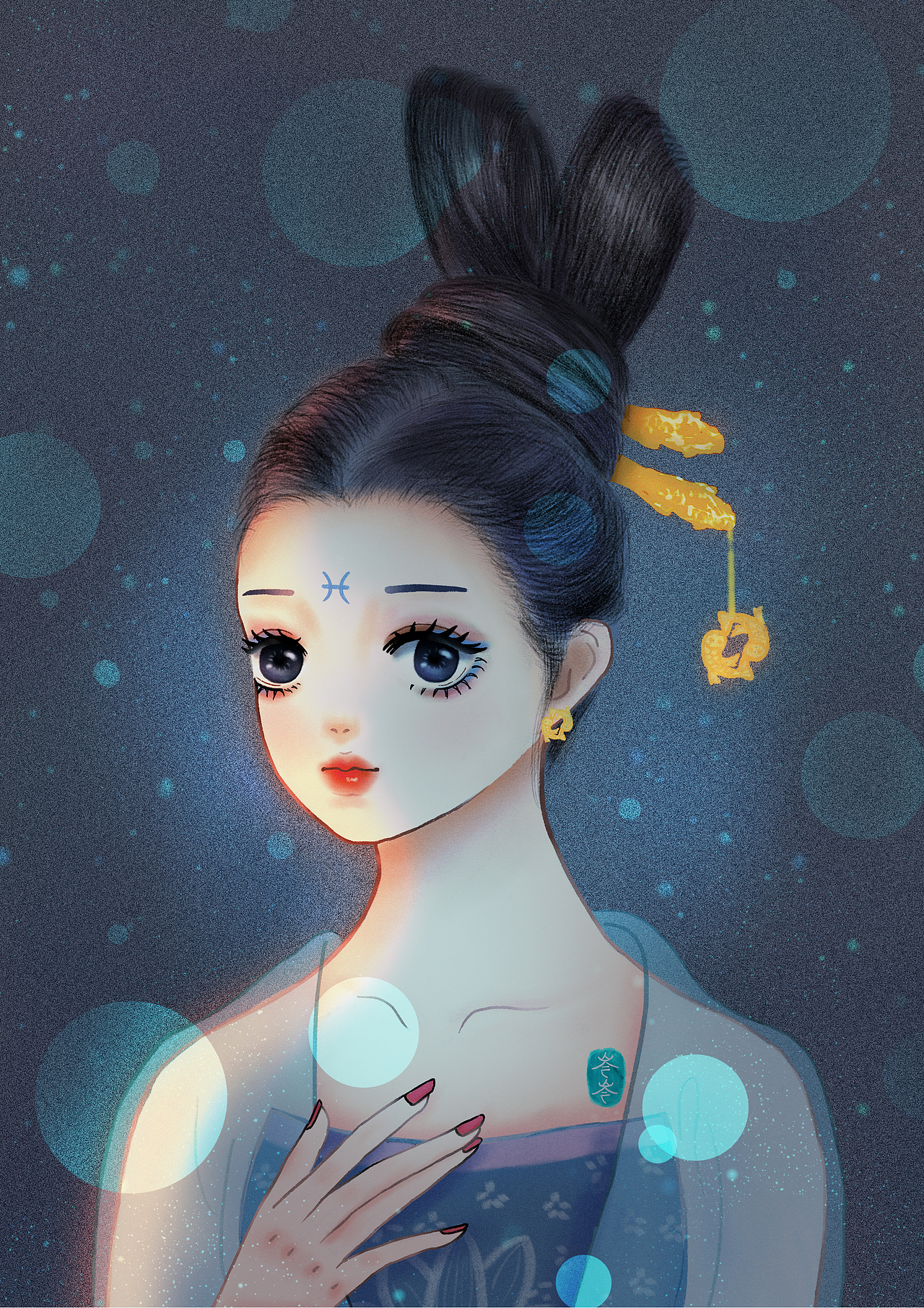 十二星座古风拟人头像