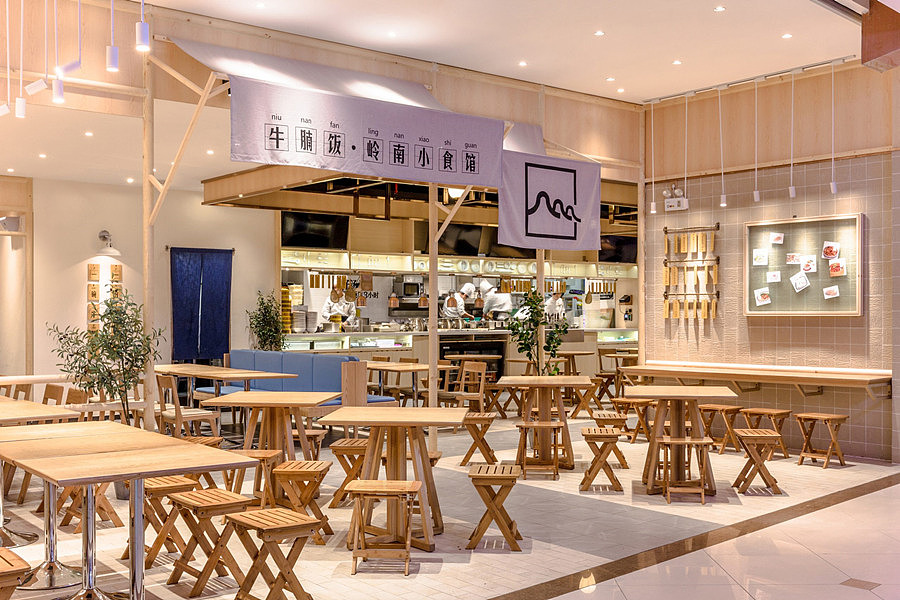 郑州牛腩饭餐饮店装修设计公司案例（图ZMjUyMTI3MDc2） - 酒店餐饮设计 - 站酷设计师金博大建筑装饰原创素材 - 站酷ZCOOL