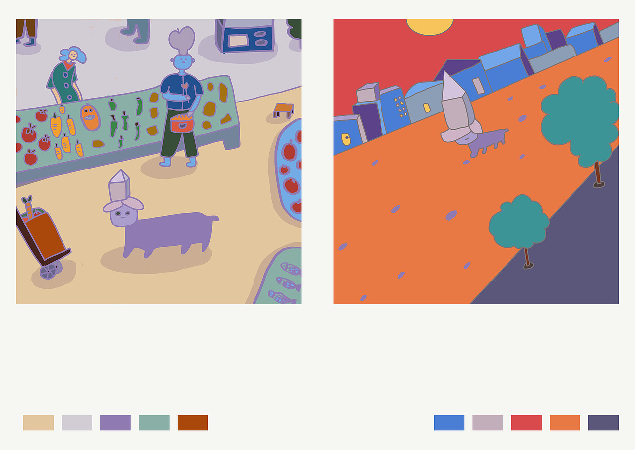 2021年终总结（图ZMjkwMzE3NTM2） - 艺术插画 - 站酷设计师卷卷upupup原创素材 - 站酷ZCOOL