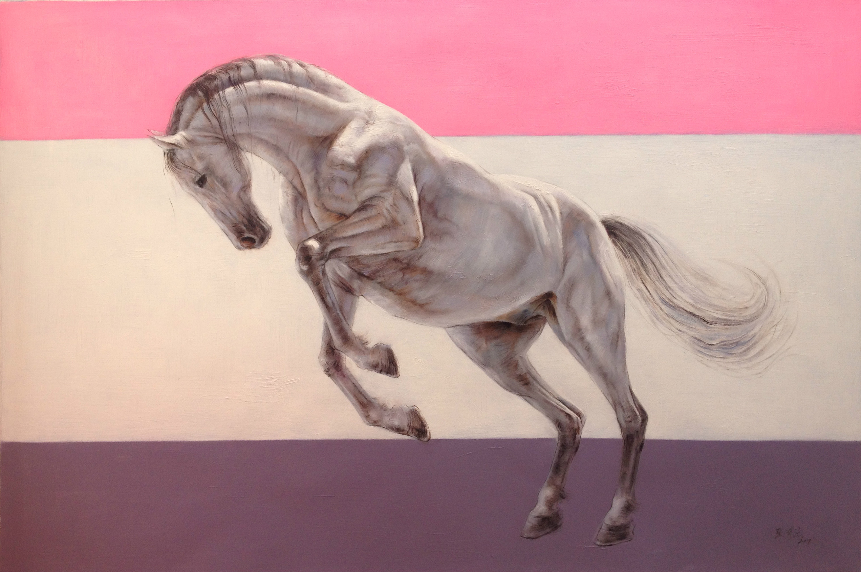 《三色·马》系列|纯艺术|绘画|浮世图 - 原创作品 - 站酷 (zcool)