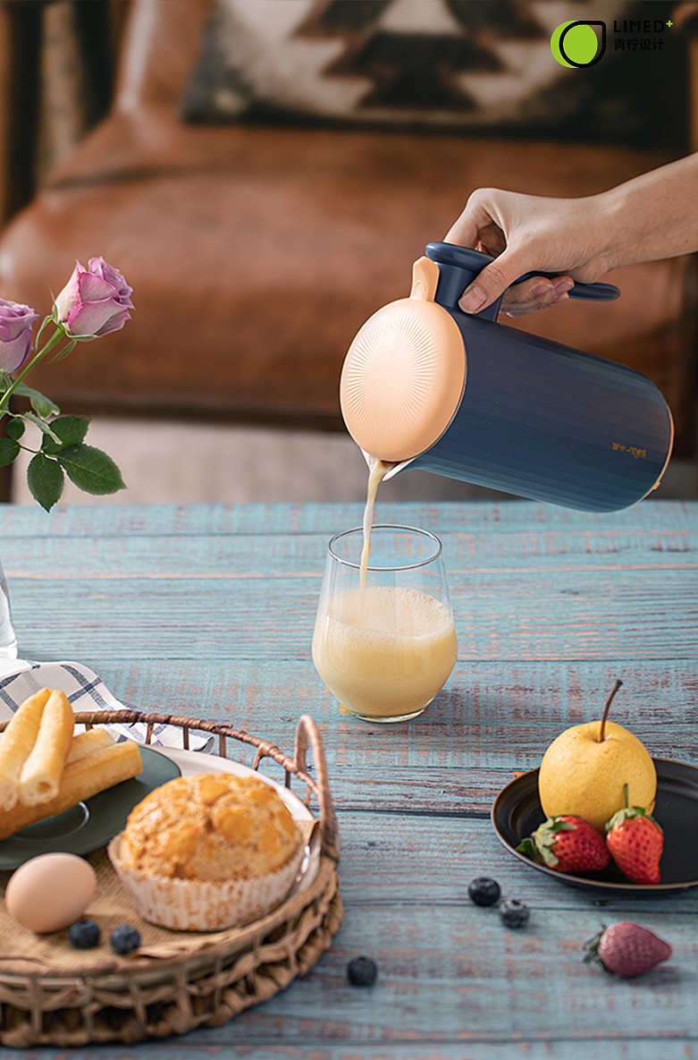 青柠设计联合欧美特为小熊倾力打造豆浆机原创设计！（图ZMjQ1MTc4NDQ0） - 电子产品 - 站酷设计师青柠工业设计原创素材 - 站酷ZCOOL
