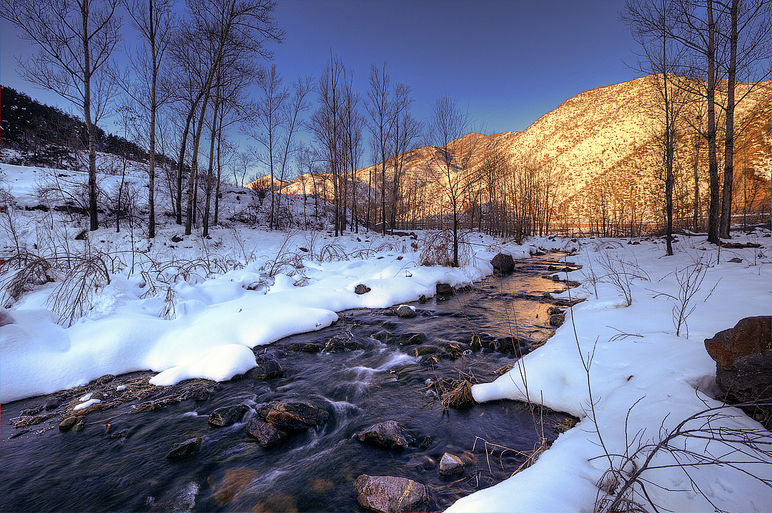 一个人的雪景（上）（图ZODQwMTgyOA==） - 风光摄影 - 站酷设计师amhx原创素材 - 站酷ZCOOL