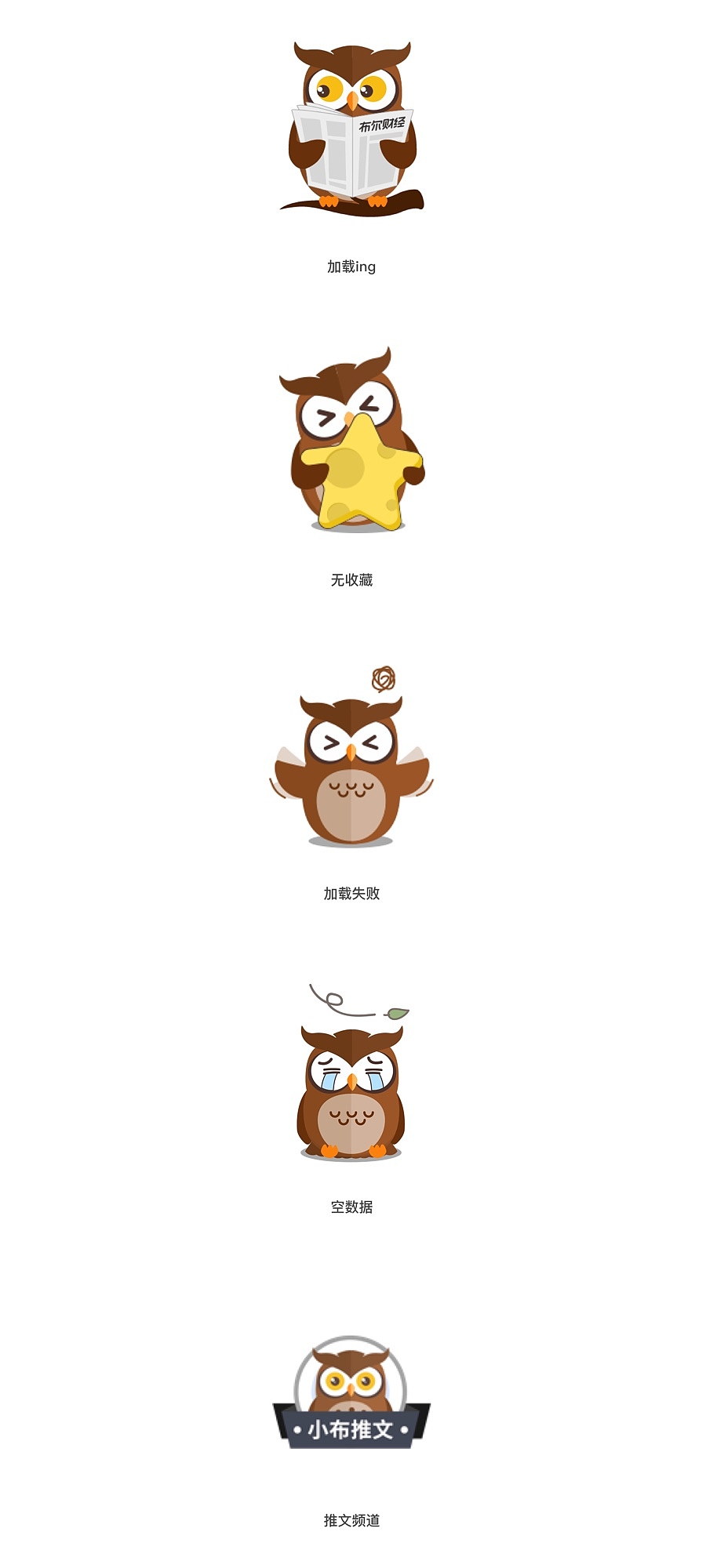 布尔财经app UI空白界面／loading加载动画设计飞机稿（图ZNzk2NTQ3ODQ=） - 交互/UE - 站酷设计师大眼萌原创素材 - 站酷ZCOOL