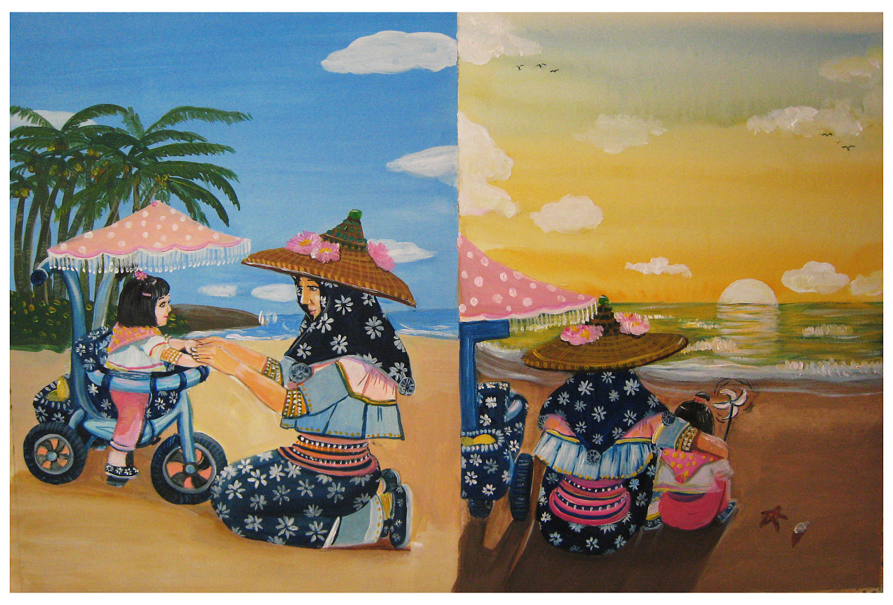 《紫发水母》童话故事,爱的永恒,真善美. - 原创作品 - 站酷(zcool)