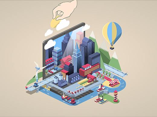 城市小动画制作