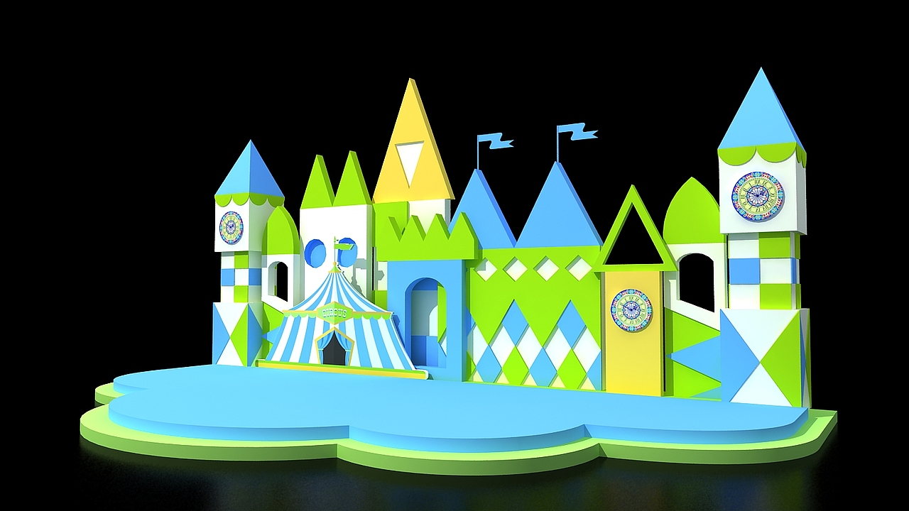 儿童舞台（图ZMTc1MzEwMTgw） - 建筑/空间 - 站酷设计师搬砖零零七原创素材 - 站酷ZCOOL