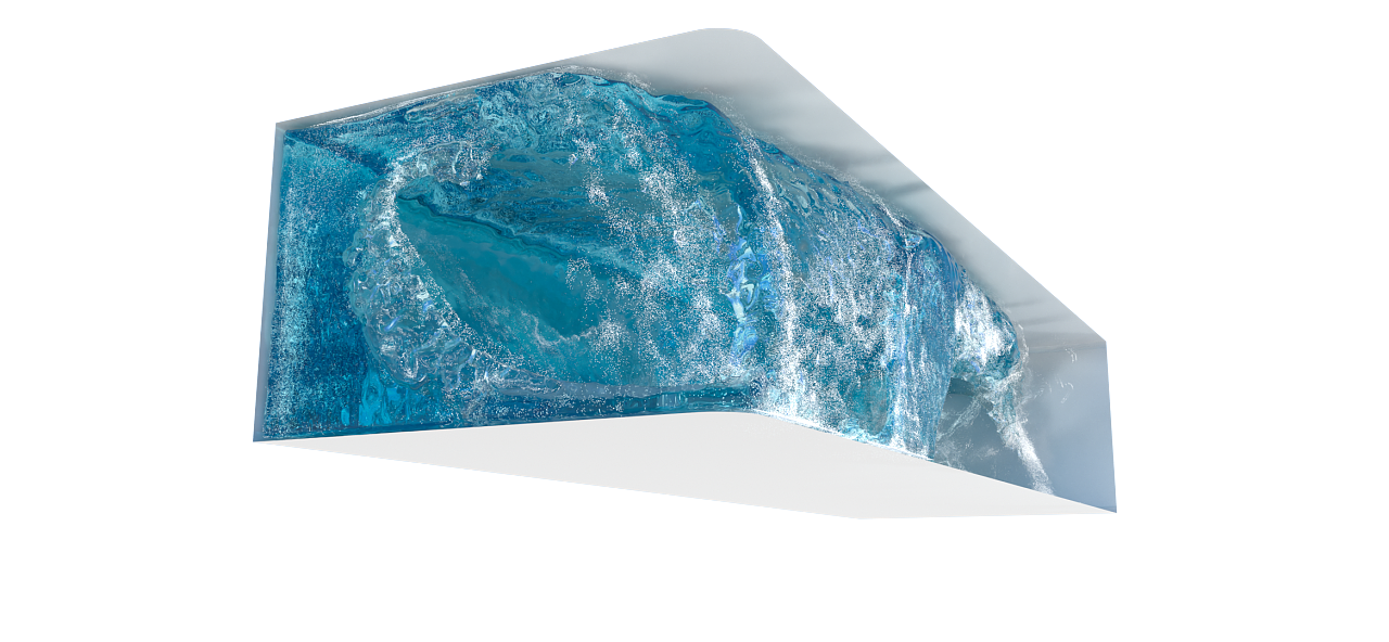 c4d试制作裸眼3d海浪屏