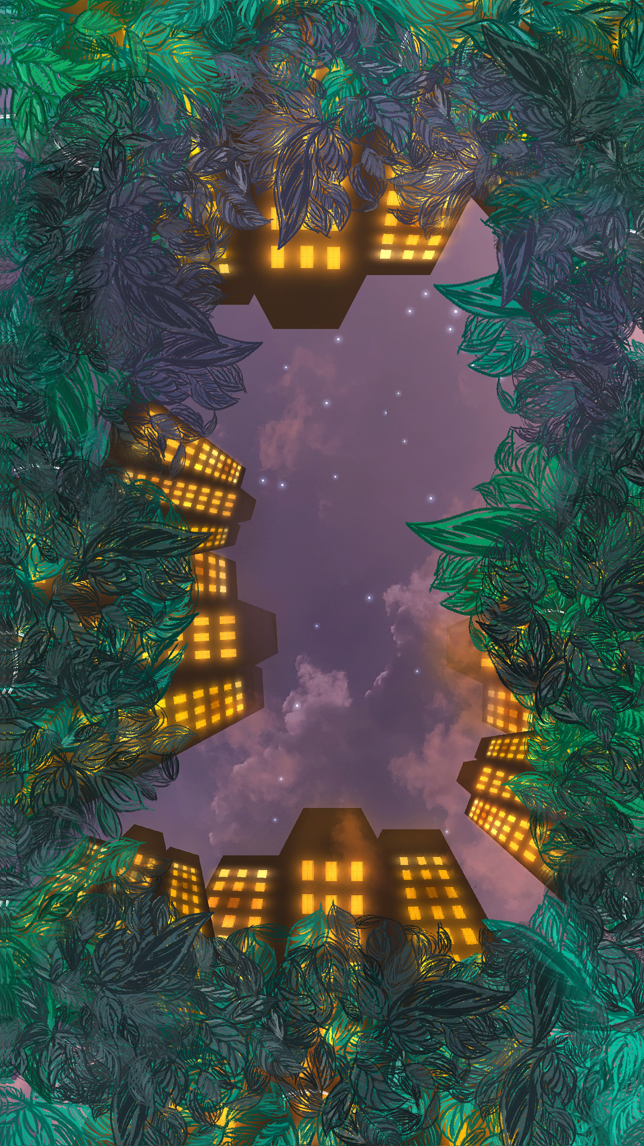 夏夜|插画|商业插画|拉维维 - 原创作品 - 站酷 (zcool)