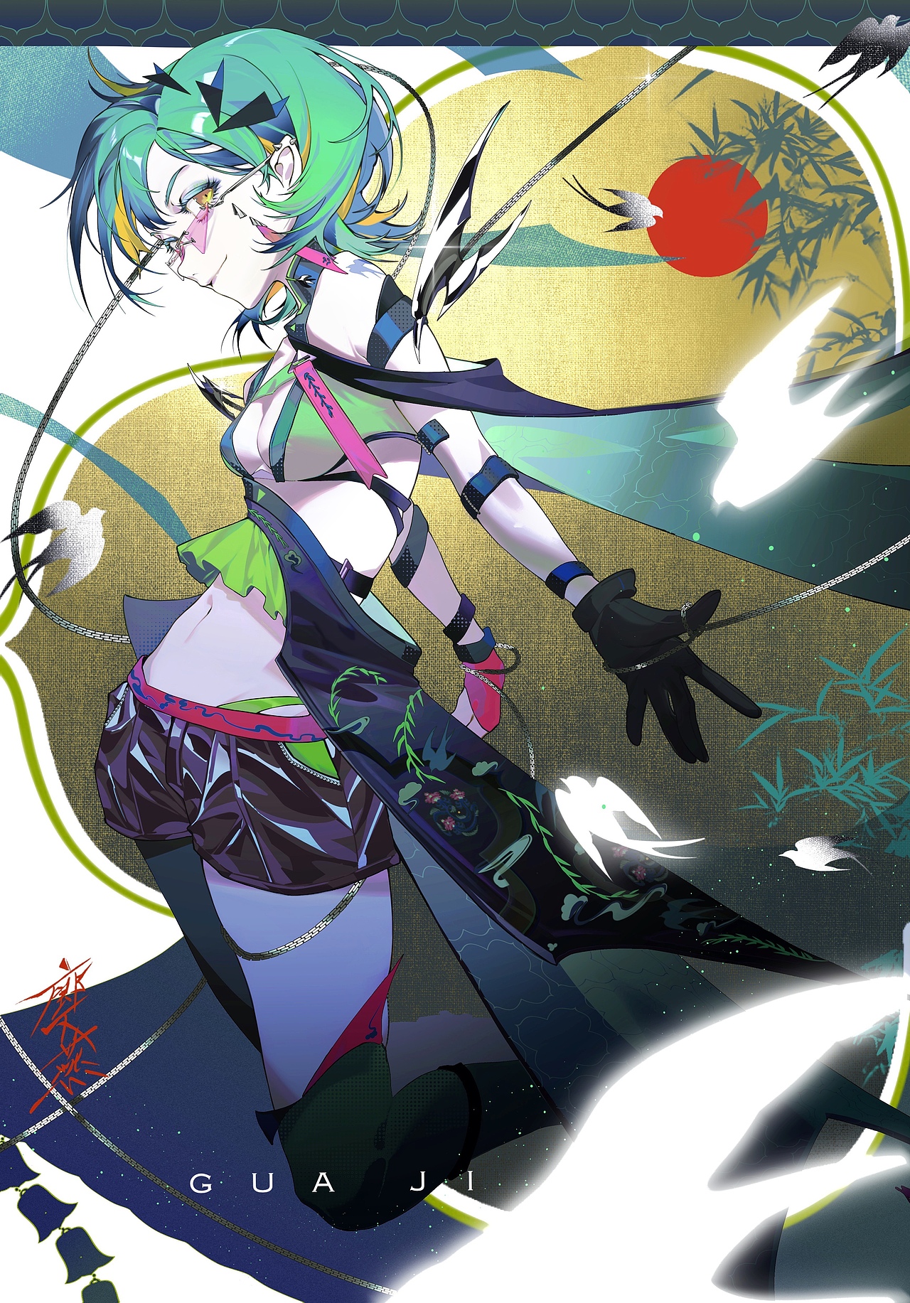 oc（图ZMzAyODU3OTAw） - 商业插画 - 站酷设计师chikuu原创素材 - 站酷ZCOOL