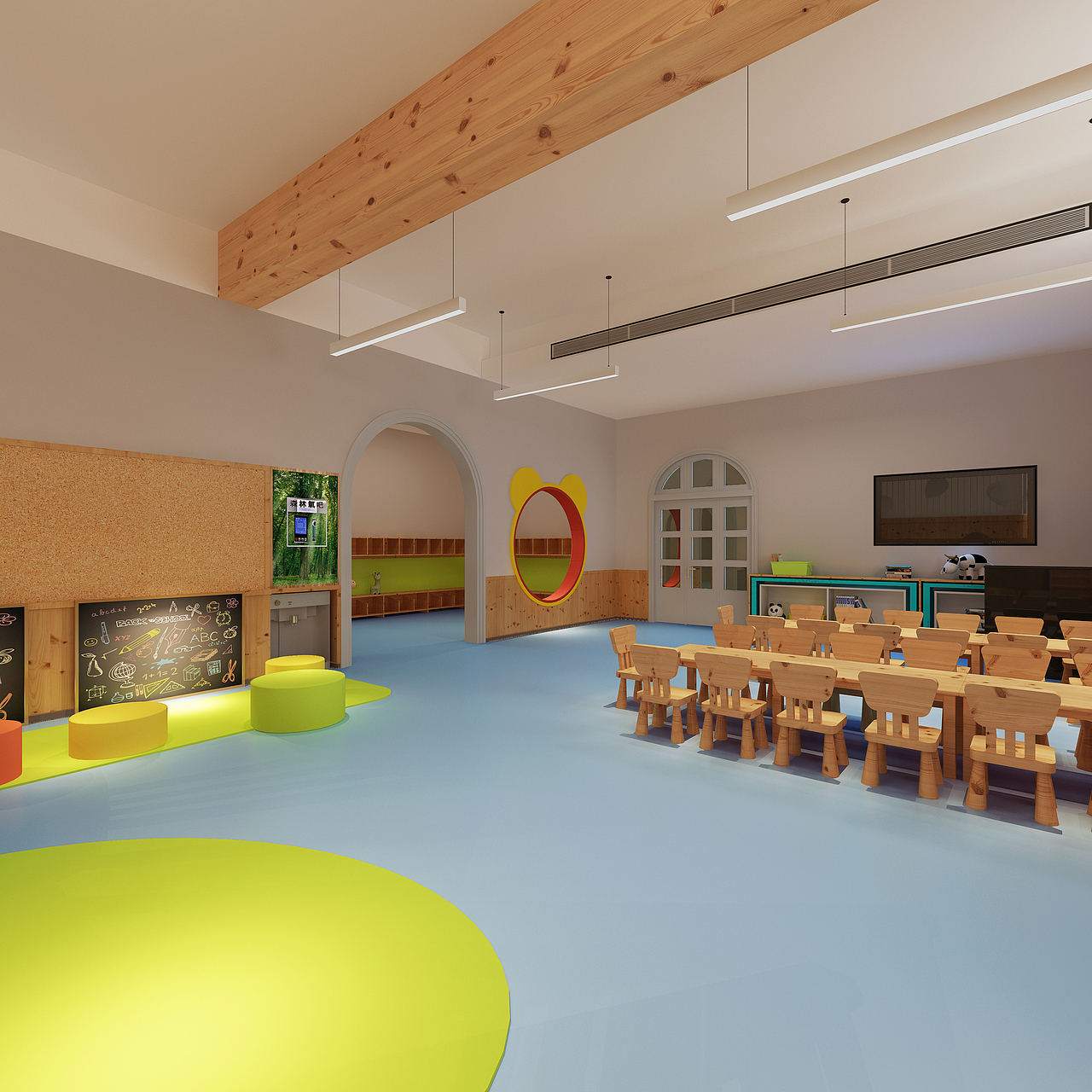 丶工作______Kindergarten（图ZNjI2NzcwNjg=） - 家装设计 - 站酷设计师张嘉胤丶原创素材 - 站酷ZCOOL