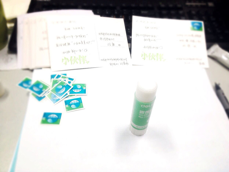 2014年{圣诞节}手绘明信片们