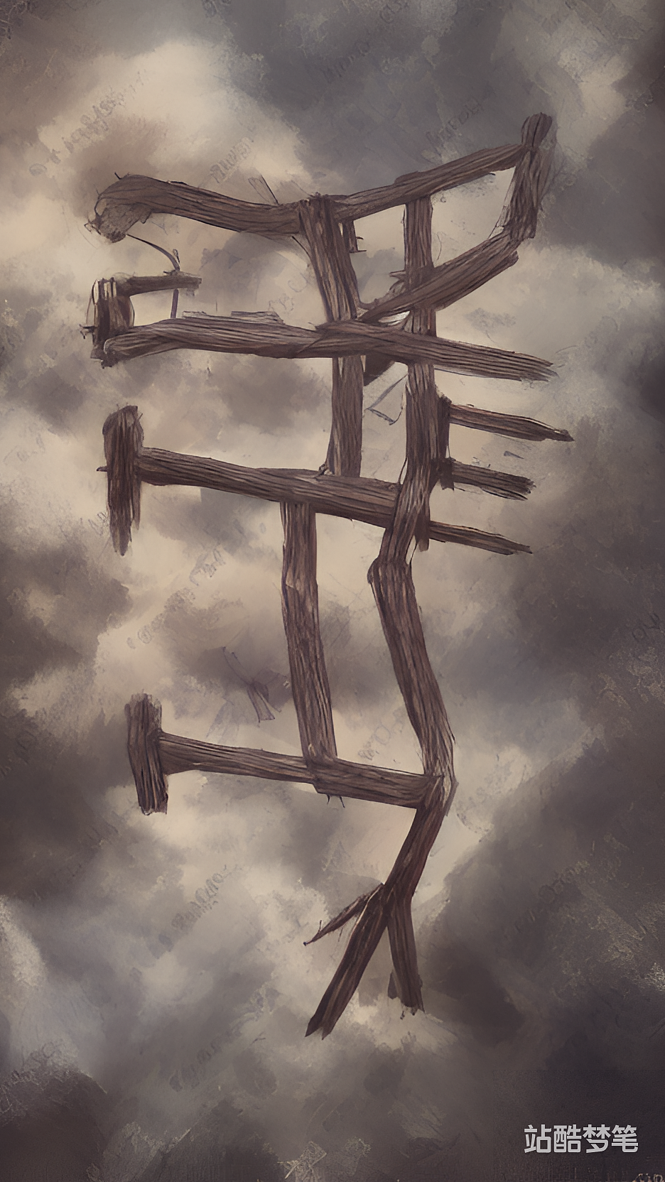 #站酷梦笔#马，插画 甲骨文 马（图ZMzM1MjYyNzIw） - AI作品 - 站酷设计师Aiguan原创素材 - 站酷ZCOOL