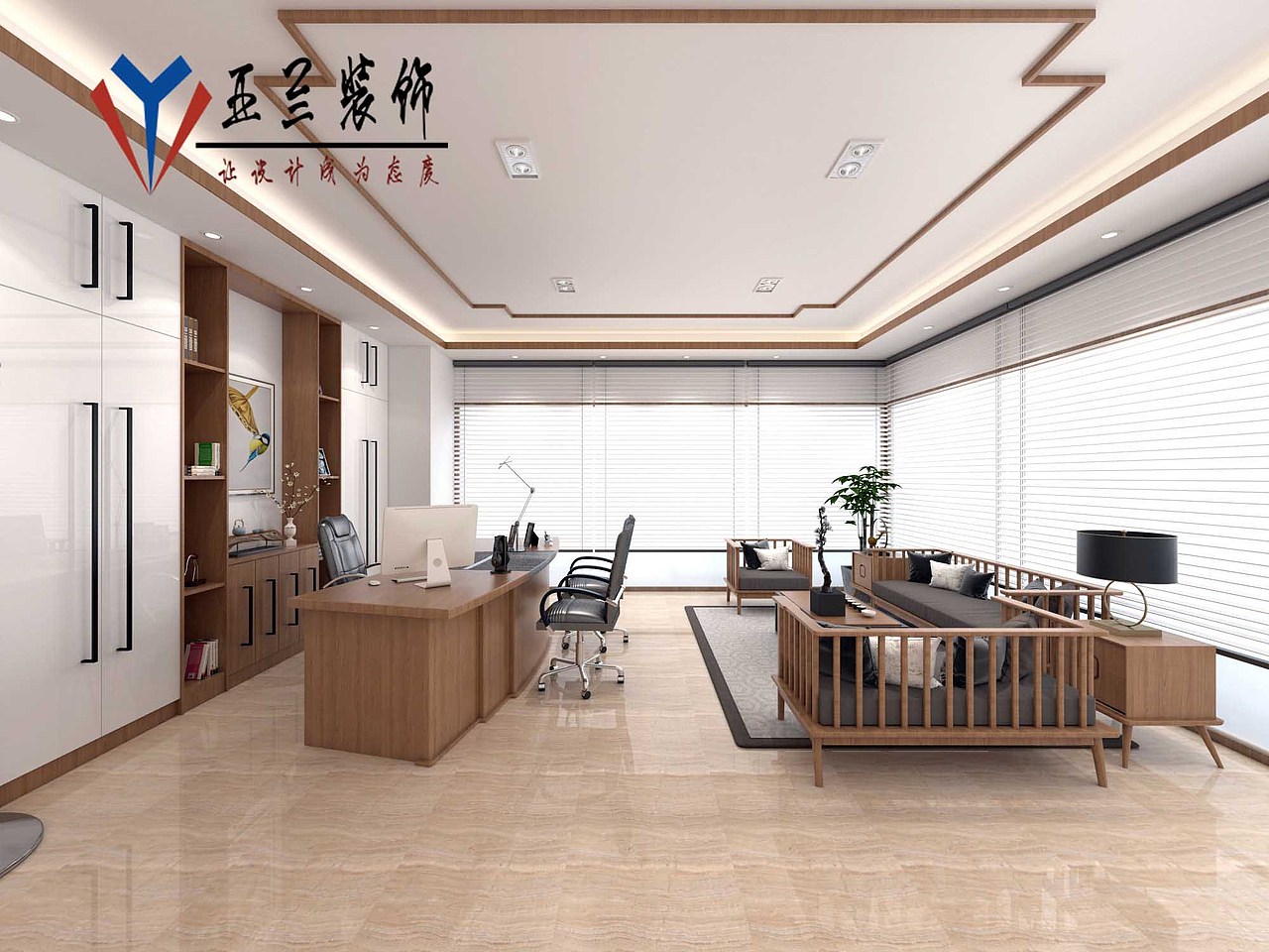 合肥办公室装修，热爱工作热爱生活（图ZMTg4MTczOTQ4） - 家装设计 - 站酷设计师yalan18919681254原创素材 - 站酷ZCOOL