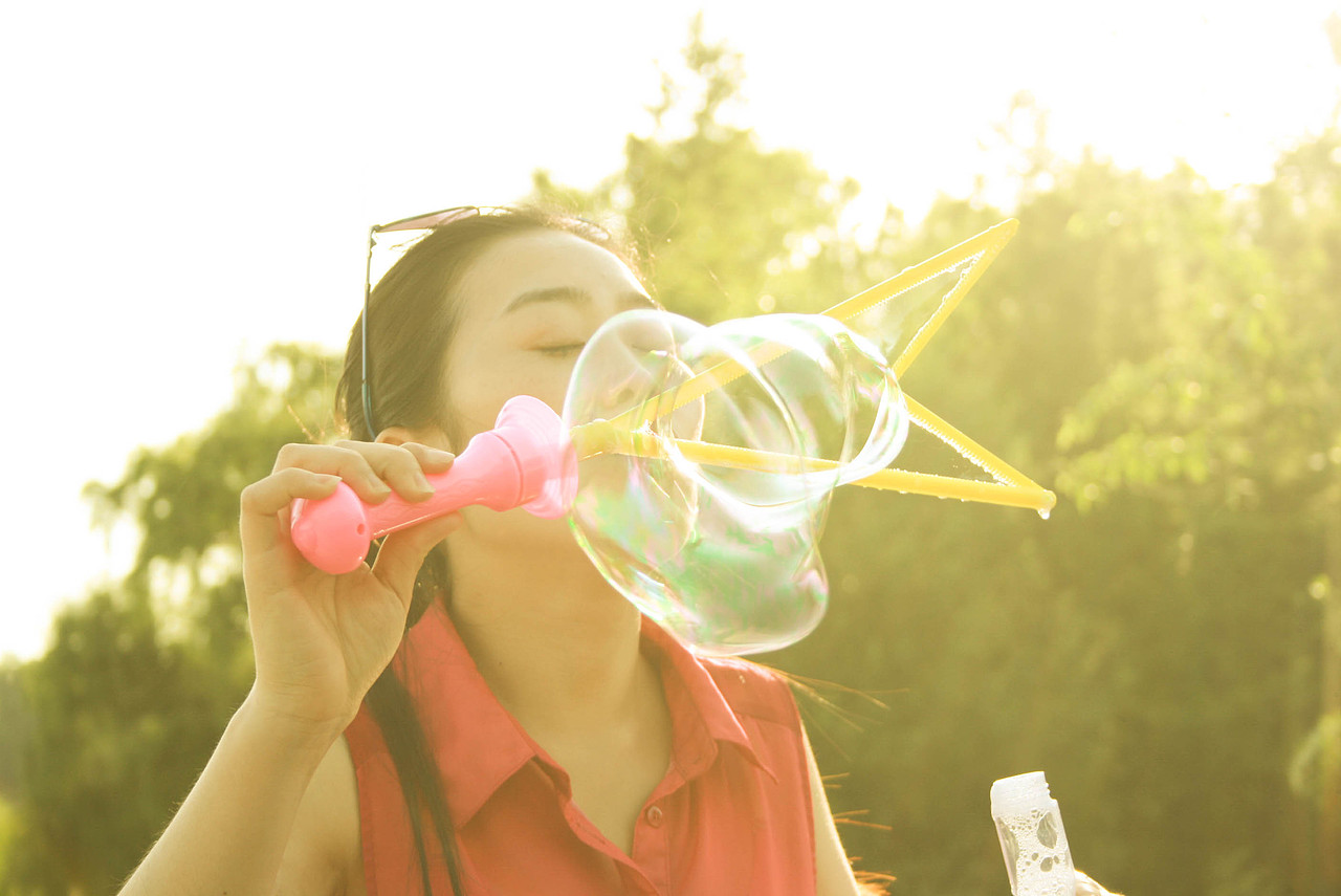 5.27日 晴 约上撒贝宁和姚晨 去奥森记录时光