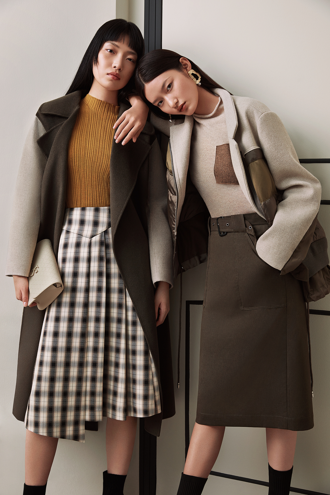 服装摄影后期/Floating in the City