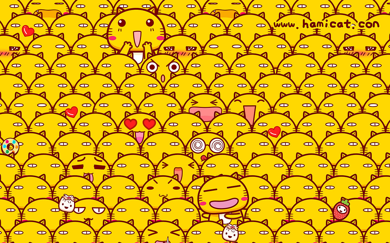 有好多哈咪猫的插画图案（图ZMTMwMDAzOTMy） - 商业插画 - 站酷设计师碳碳原创素材 - 站酷ZCOOL