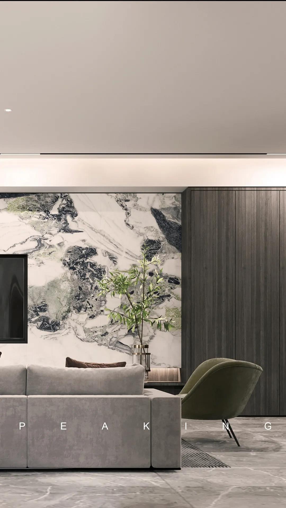 品清案例赏析黑白灰的极致演绎装出别墅大宅效果