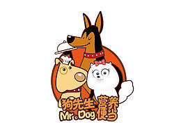 狗先生便當(dāng)logo練習(xí)