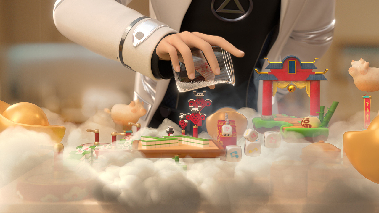 【POPIC】QQ飞车家族的欢乐年夜饭（图ZMjUwMTQyOTE2） - 动画/影视 - 站酷设计师POPIC动画原创素材 - 站酷ZCOOL