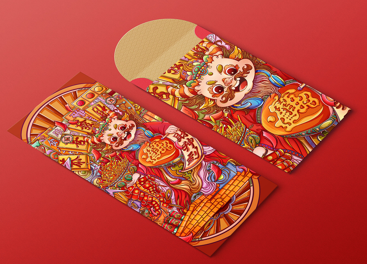 【龙年IP设计-财神龙】|国潮IP形象设计