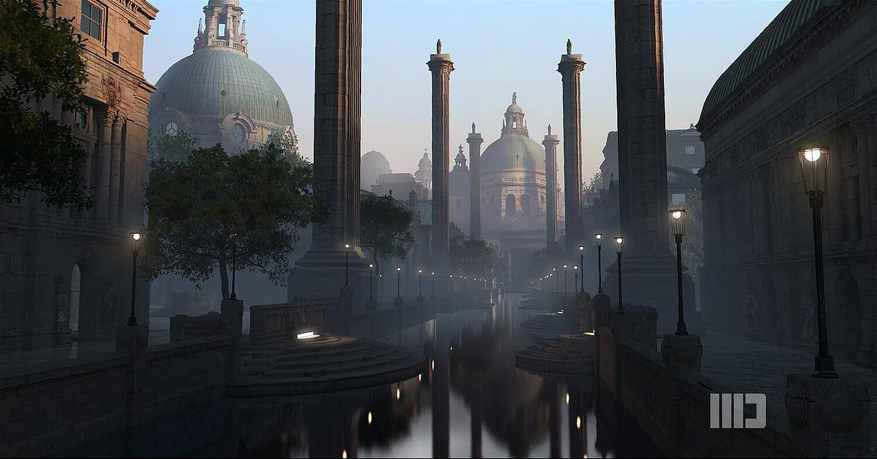 MP 暴雪元老学数字绘景 Matte Painting（图ZMTU1NTYyMzAw） - 场景 - 站酷设计师CG高端视频小坤原创素材 - 站酷ZCOOL