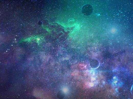 星空合成背景